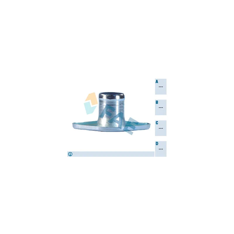 Bride de liquide de refroidissement FAE 54306