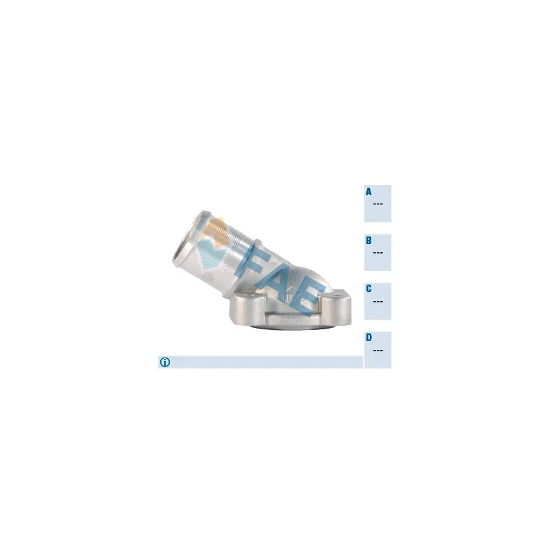 Bride de liquide de refroidissement FAE 54307