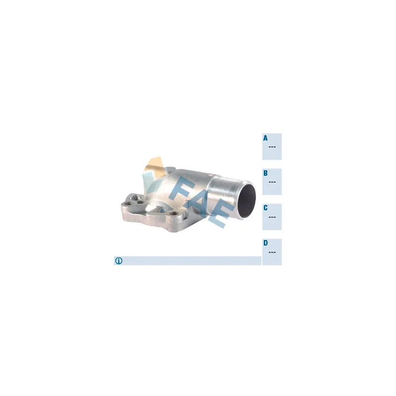 Bride de liquide de refroidissement FAE 54311