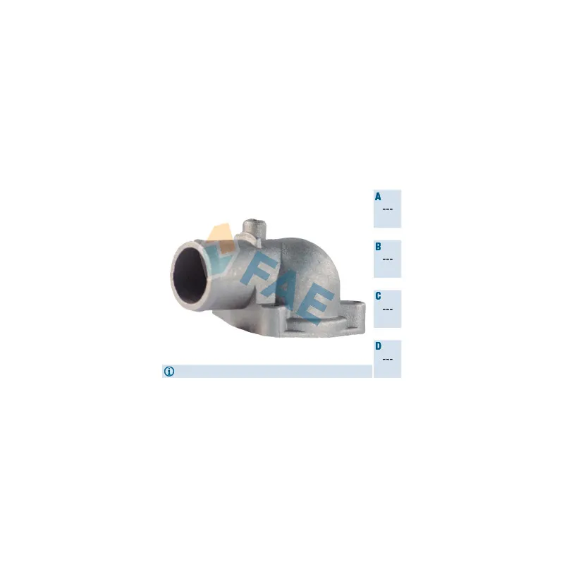 Bride de liquide de refroidissement FAE 54327