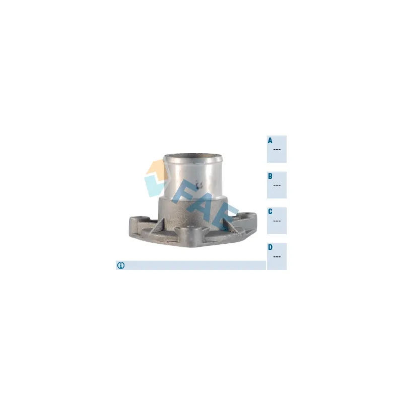 Bride de liquide de refroidissement FAE 54329