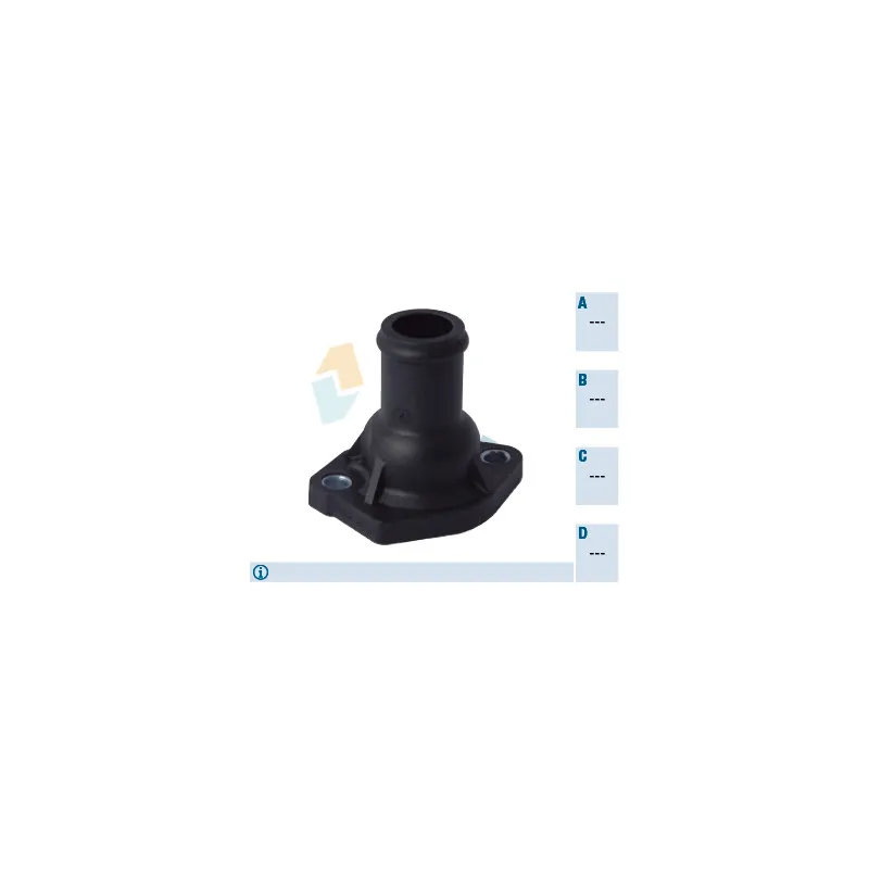 Bride de liquide de refroidissement FAE 54336