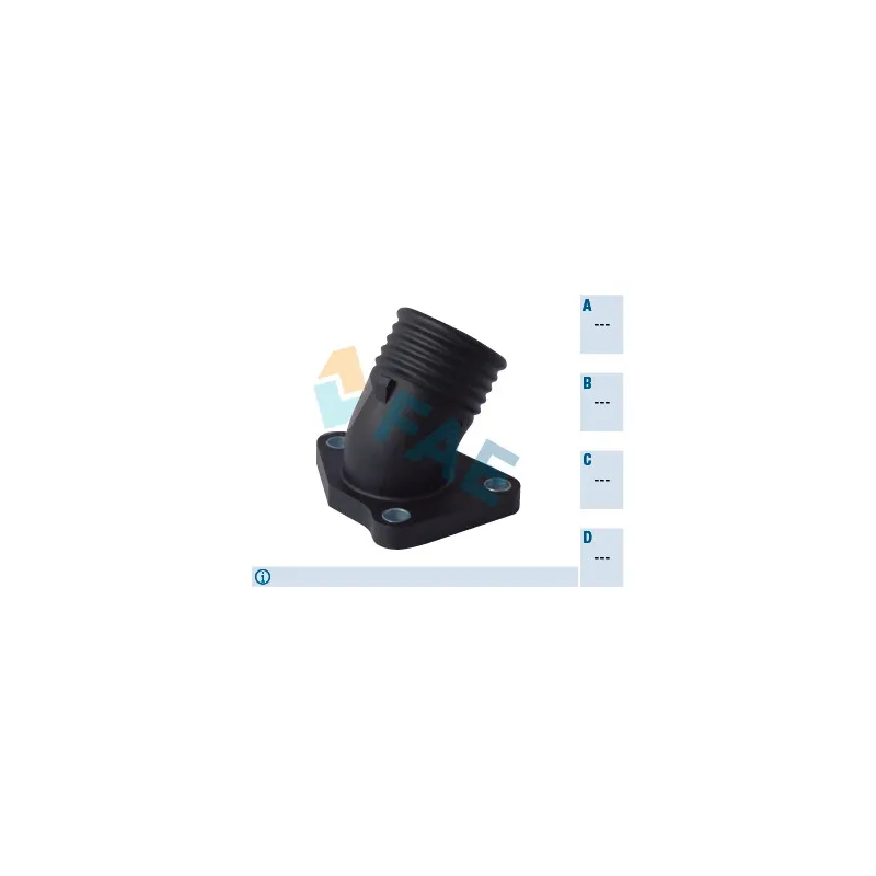 Bride de liquide de refroidissement FAE 54343