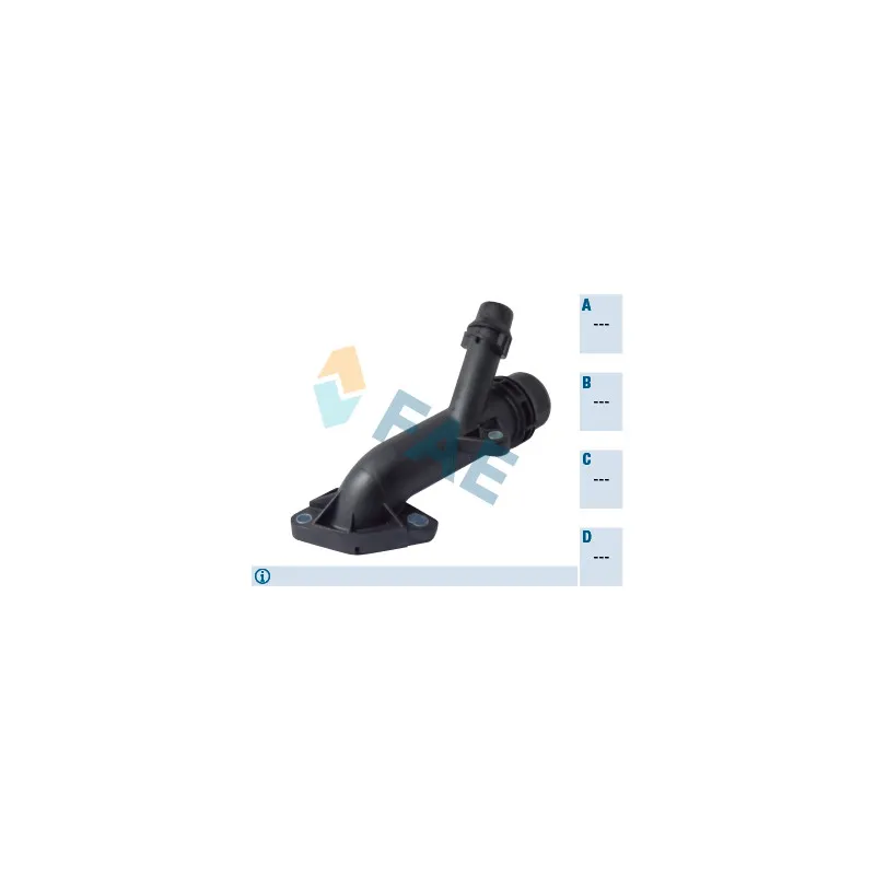 Bride de liquide de refroidissement FAE 54364
