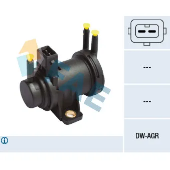 Transmetteur de pression, controle des gaz d'échappement FAE 56028