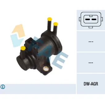 Transmetteur de pression, controle des gaz d'échappement FAE 56036