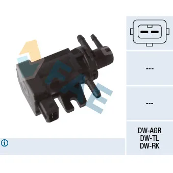 Transmetteur de pression, controle des gaz d'échappement FAE 56047