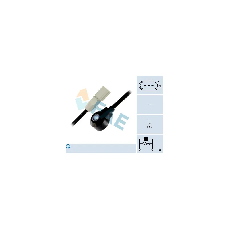 Capteur de cognement FAE 60118
