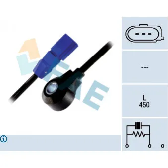 Capteur de cognement FAE 60121