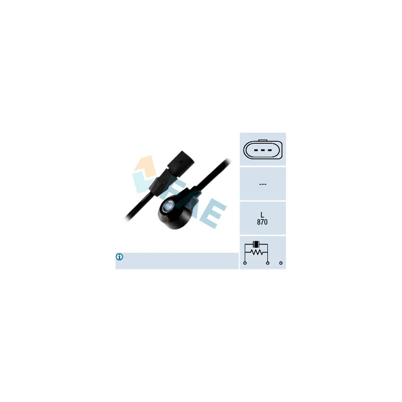 Capteur de cognement FAE 60128