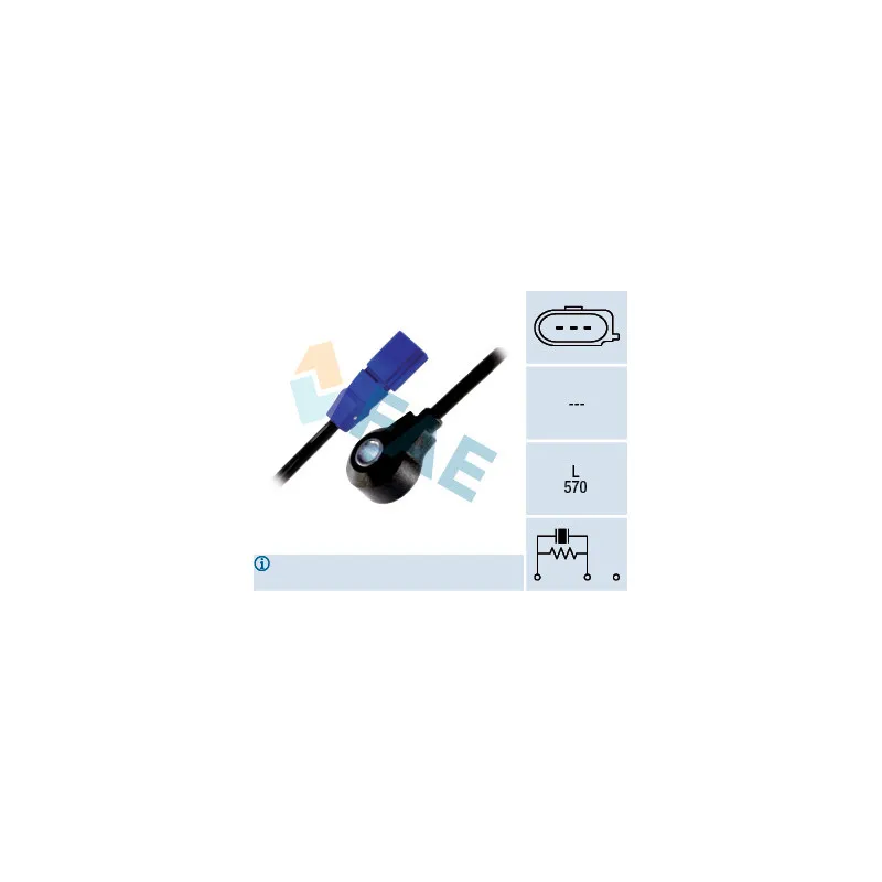 Capteur de cognement FAE 60129