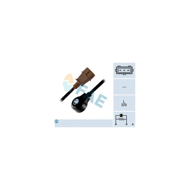 Capteur de cognement FAE 60133