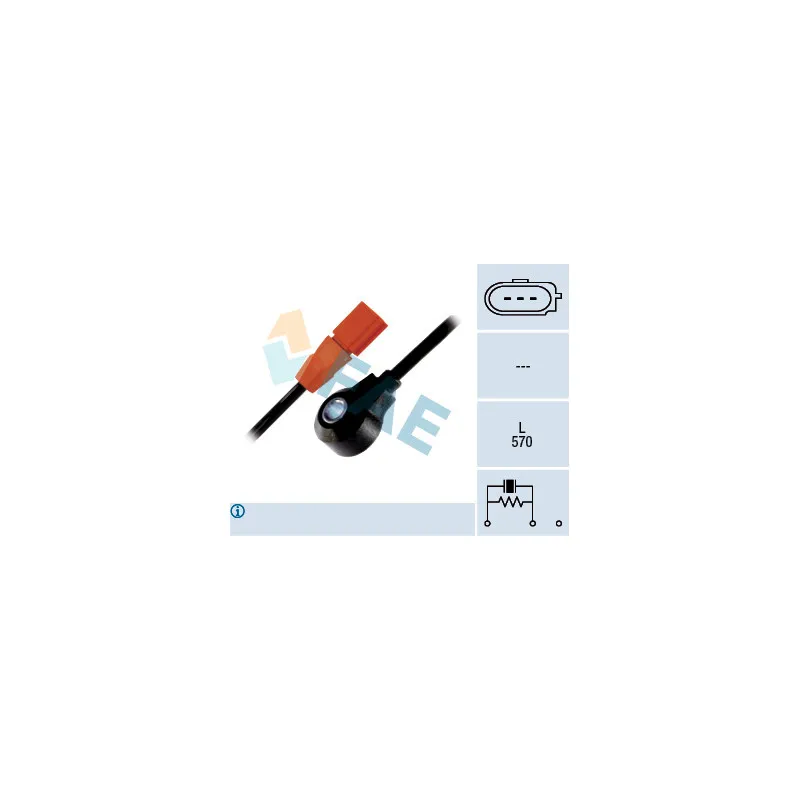 Capteur de cognement FAE 60149