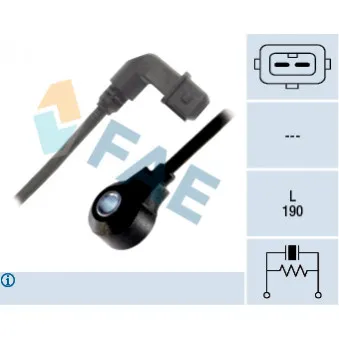 Capteur de cognement FAE 60198