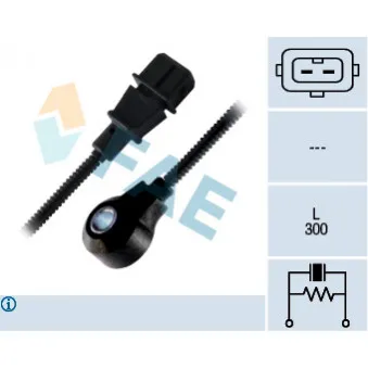 Capteur de cognement FAE 60200