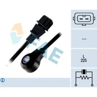 Capteur de cognement FAE 60201