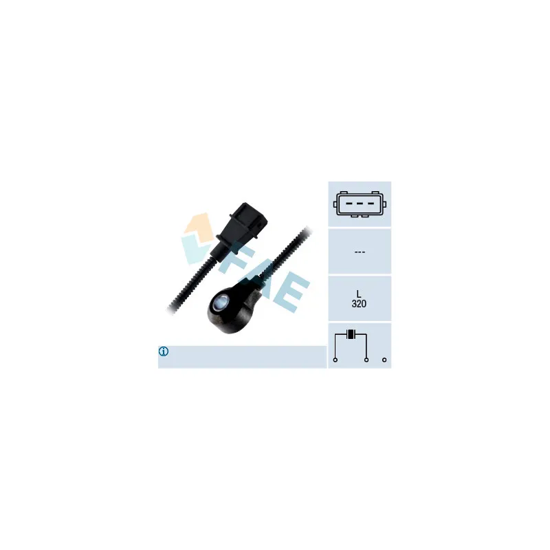 Capteur de cognement FAE 60203