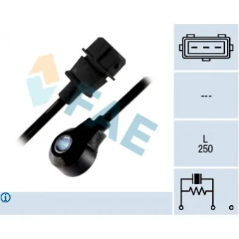 Capteur de cognement FAE 60205