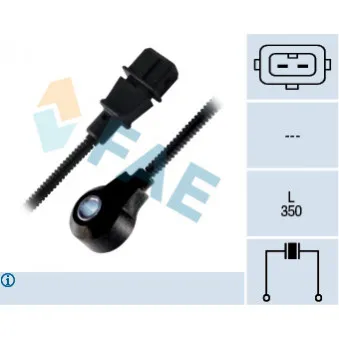 Capteur de cognement FAE 60206
