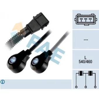 Capteur de cognement FAE 60209
