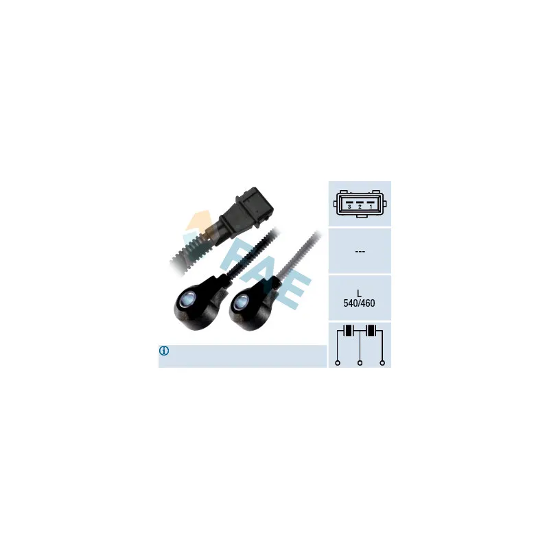Capteur de cognement FAE 60209