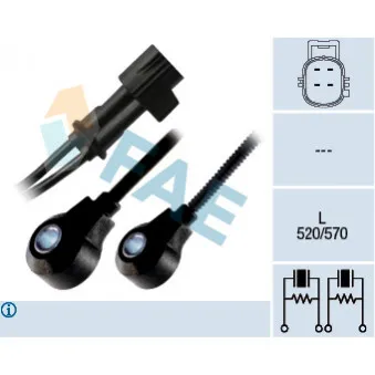 Capteur de cognement FAE 60210
