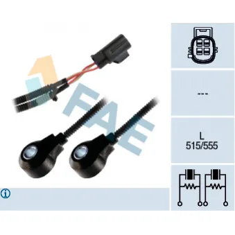 Capteur de cognement FAE 60211