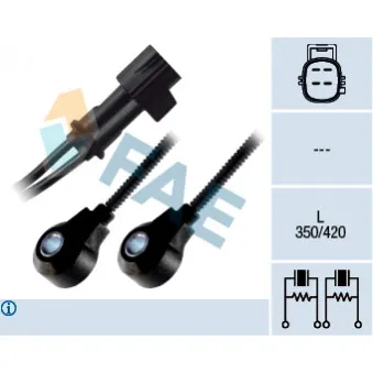 Capteur de cognement FAE 60212