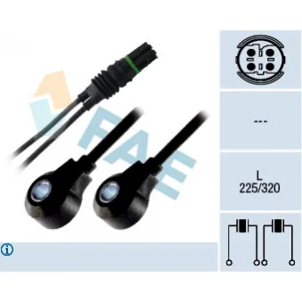 Capteur de cognement FAE 60222