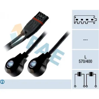 Capteur de cognement FAE 60224