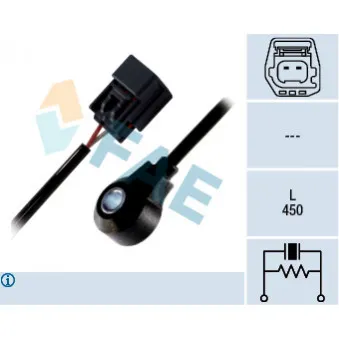 Capteur de cognement FAE 60230