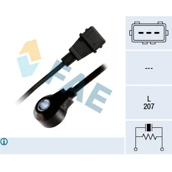 Capteur de cognement FAE 60257
