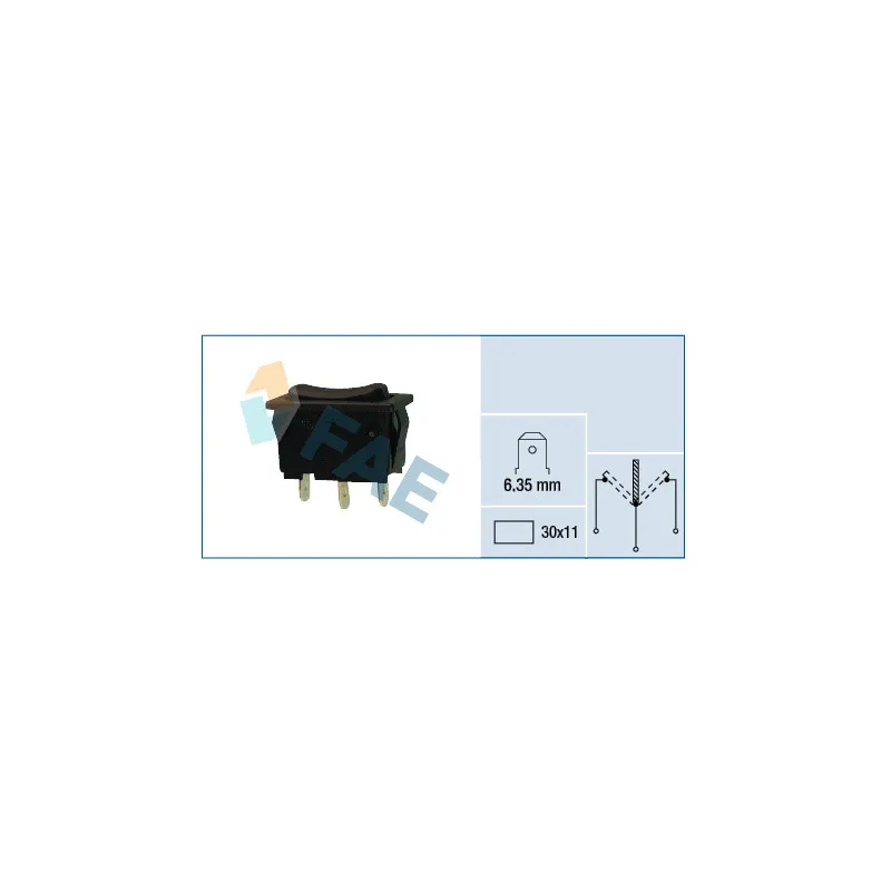 Interrupteur, éclairage intérieur FAE 62970