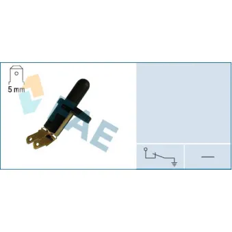 Interrupteur, contacteur de porte FAE 67210
