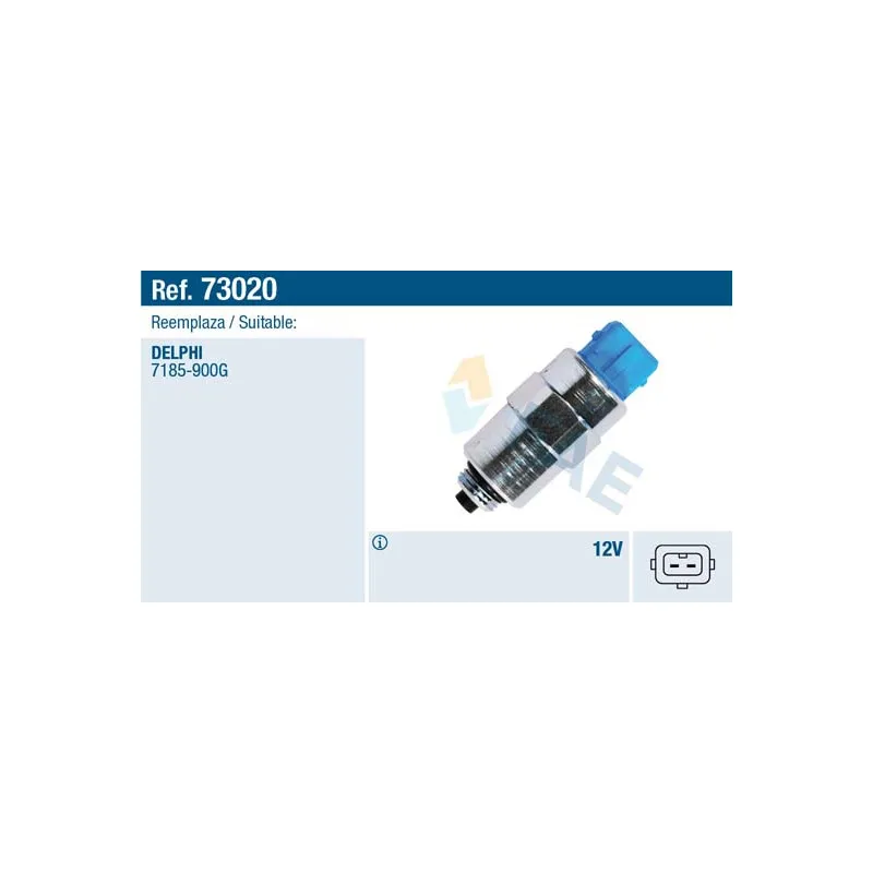 Dispositif d'arrêt, système d'injection FAE 73020