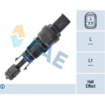 Capteur, vitesse/régime FAE 76001