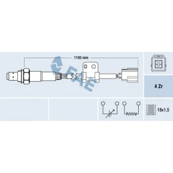 Sonde lambda FAE 77295