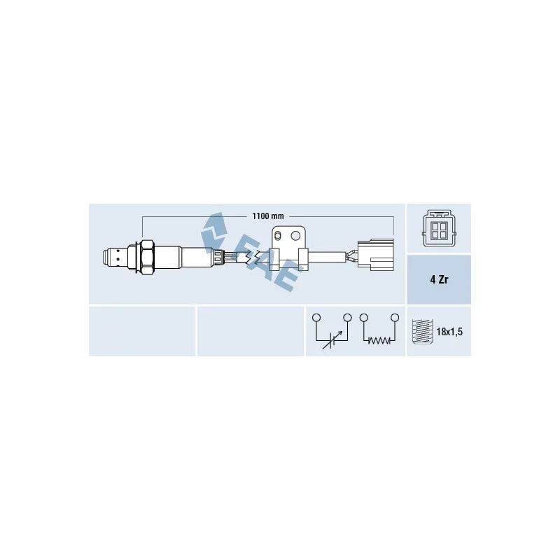 Sonde lambda FAE 77295