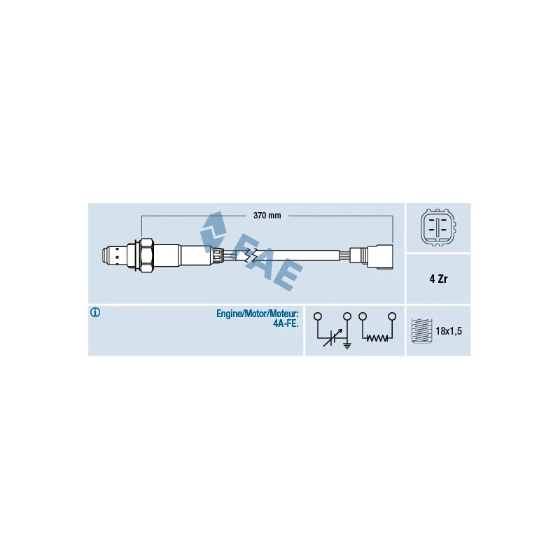 Sonde lambda FAE 77330