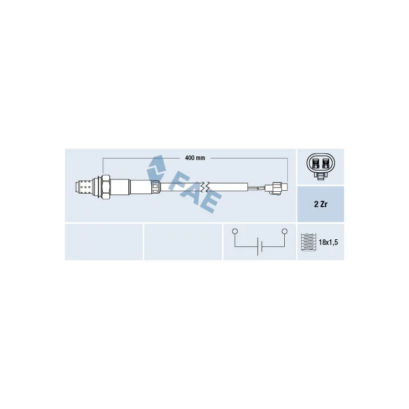 Sonde lambda FAE 77560