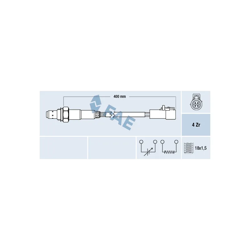Sonde lambda FAE 77578