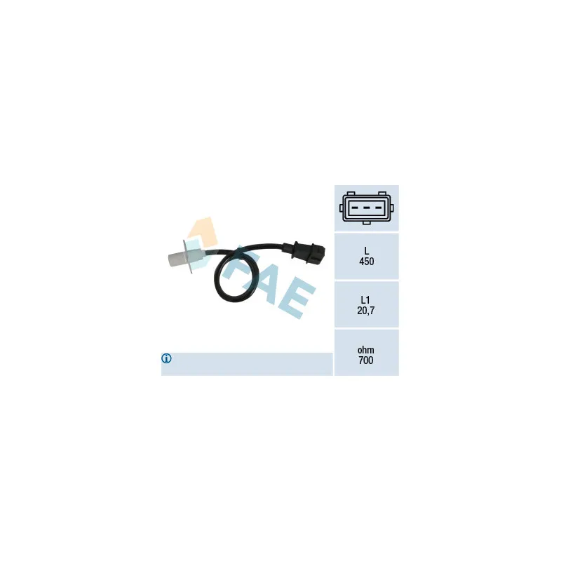 Palpeur de régime, gestion moteur FAE 79003