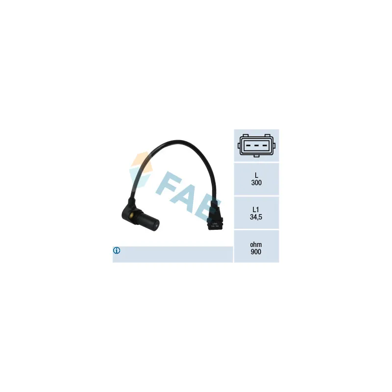 Palpeur de régime, gestion moteur FAE 79071
