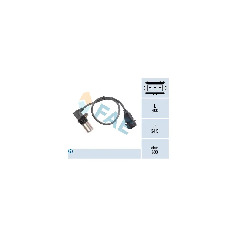 Palpeur de régime, gestion moteur FAE 79072