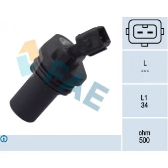 Palpeur de régime, gestion moteur FAE 79089