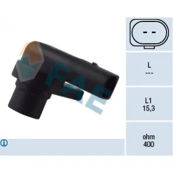 Capteur d'angle, vilebrequin FAE 79130