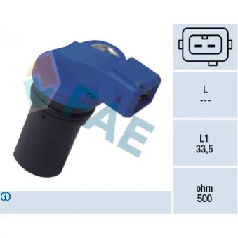 Palpeur de régime, gestion moteur FAE 79133