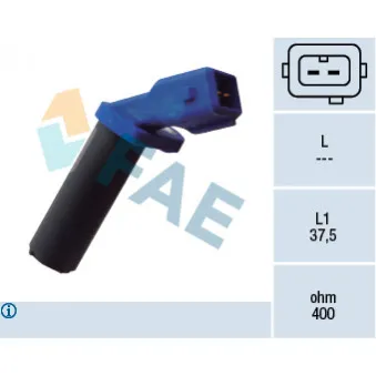 Capteur d'angle, vilebrequin FAE 79134