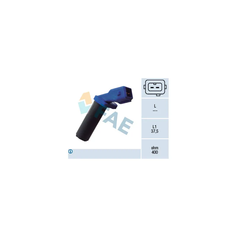Capteur d'angle, vilebrequin FAE 79134