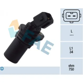 Palpeur de régime, gestion moteur FAE 79140